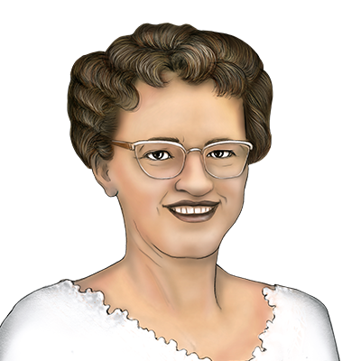 Illustration Porträt Lucie Linden
