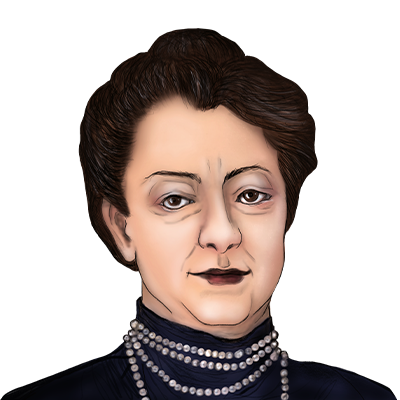 Illustration Porträt Julie Fernsemer