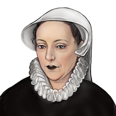 Illustration Porträt von Magdalena Heymair