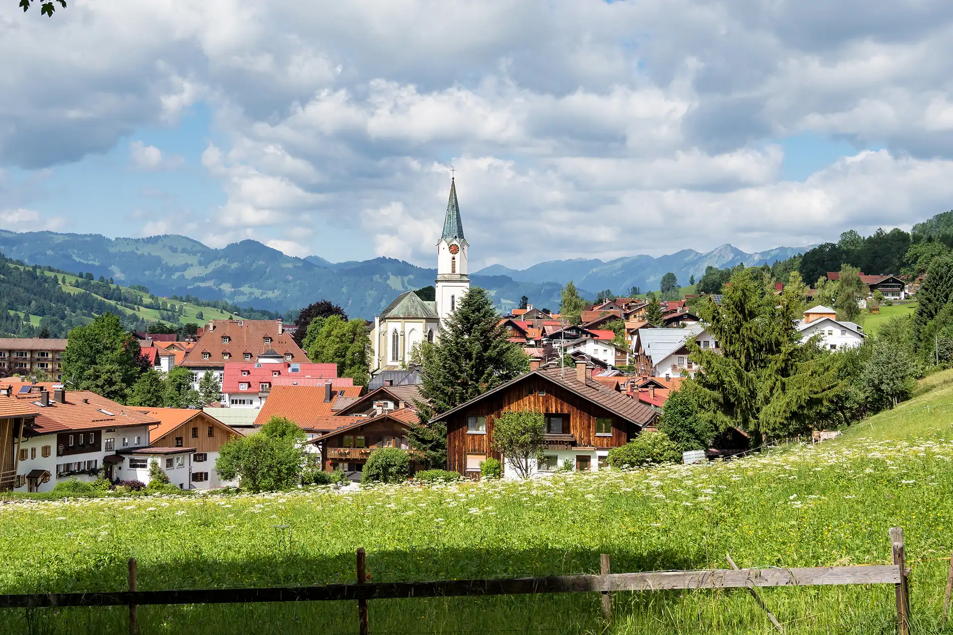 Stadtansicht Bad Hindelang