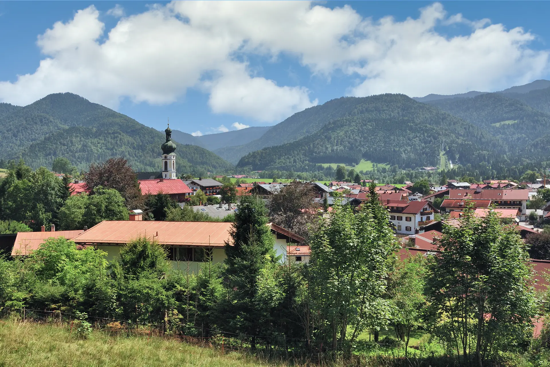 Stadtansicht Reit am Winkl