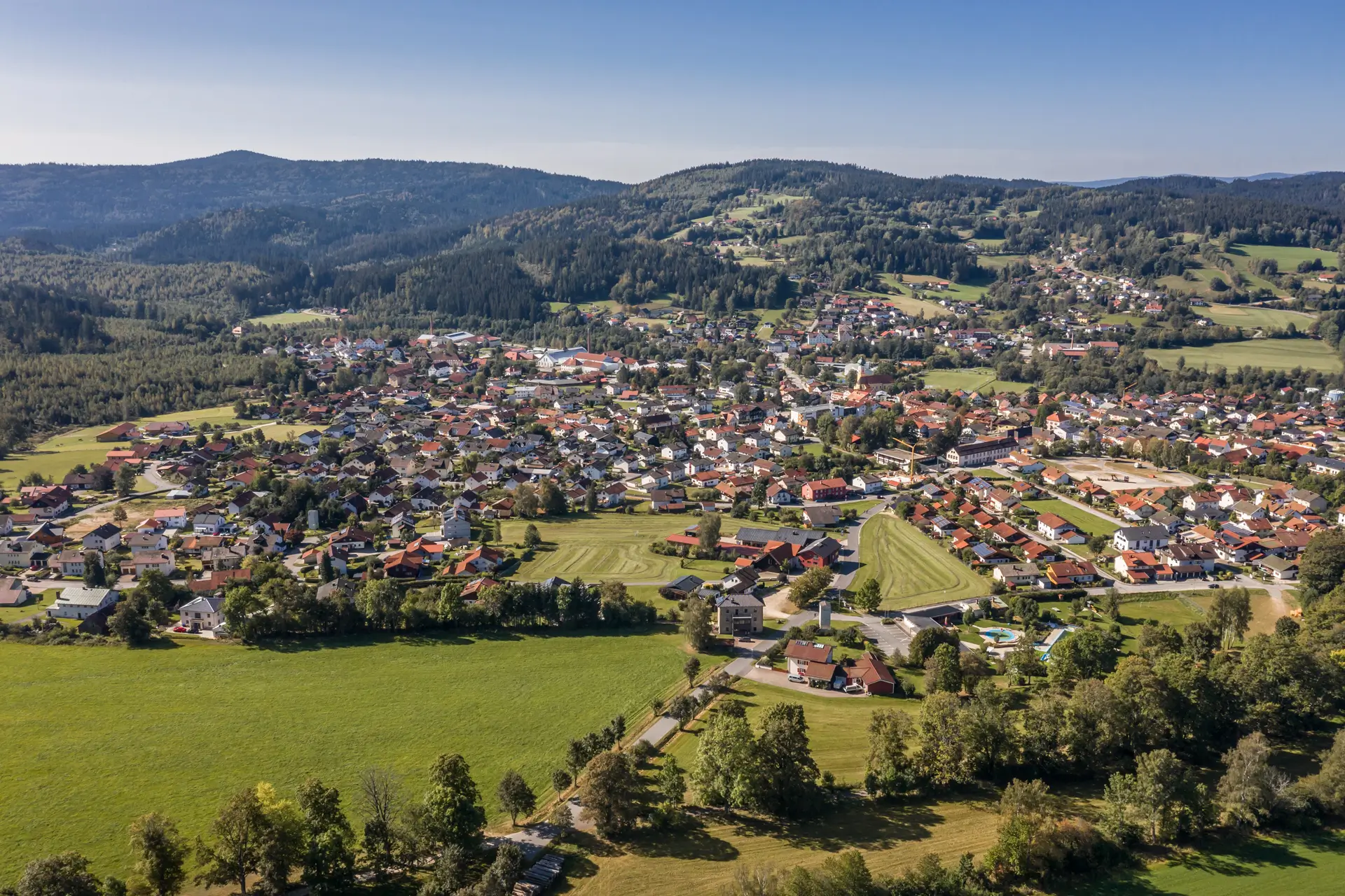 Stadtansicht Frauenau