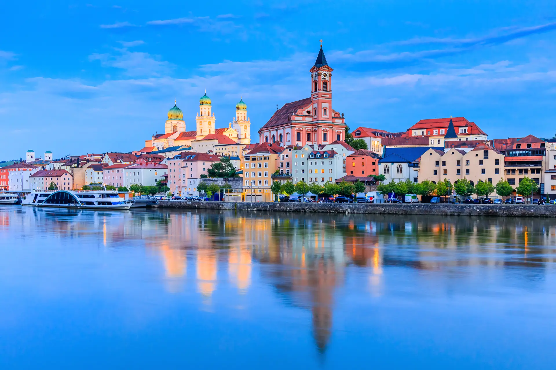 Stadtansicht von Passau.