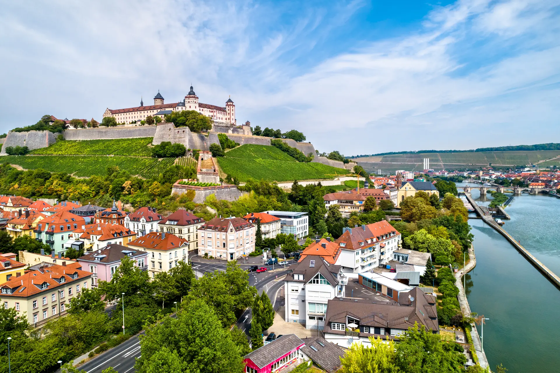 Stadtansicht von Würzburg