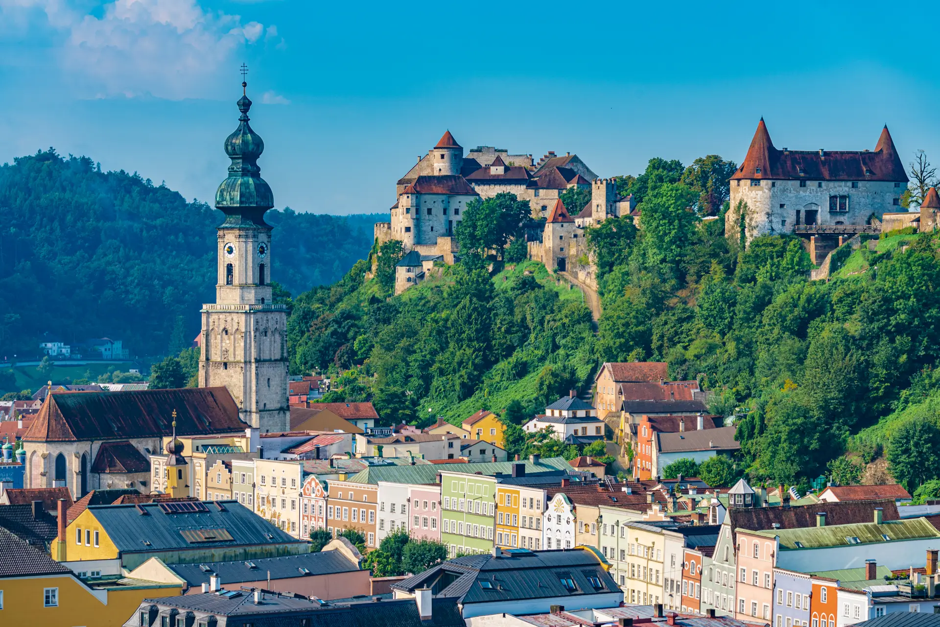 Stadtansicht Burghausen