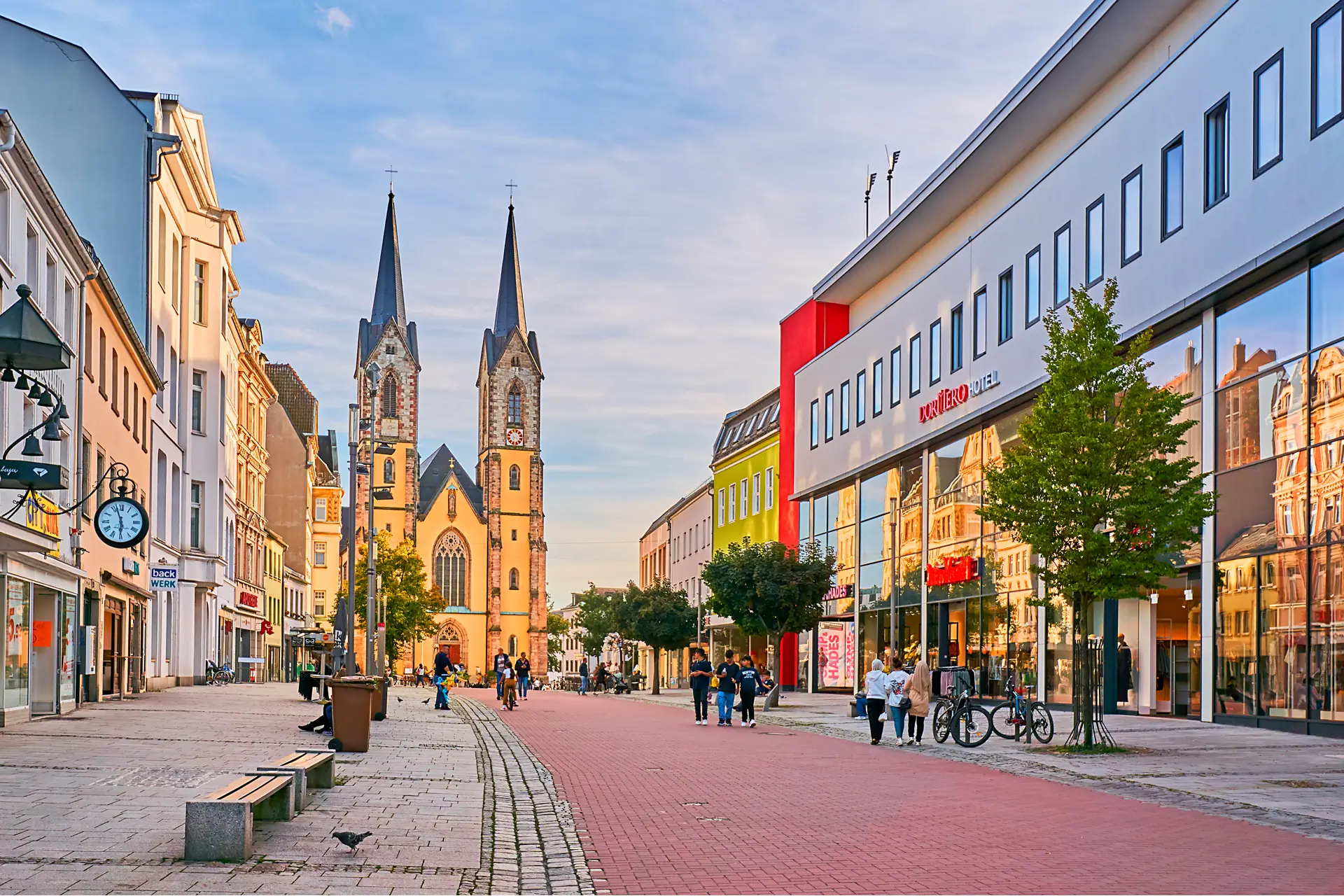 Stadtansicht Hof