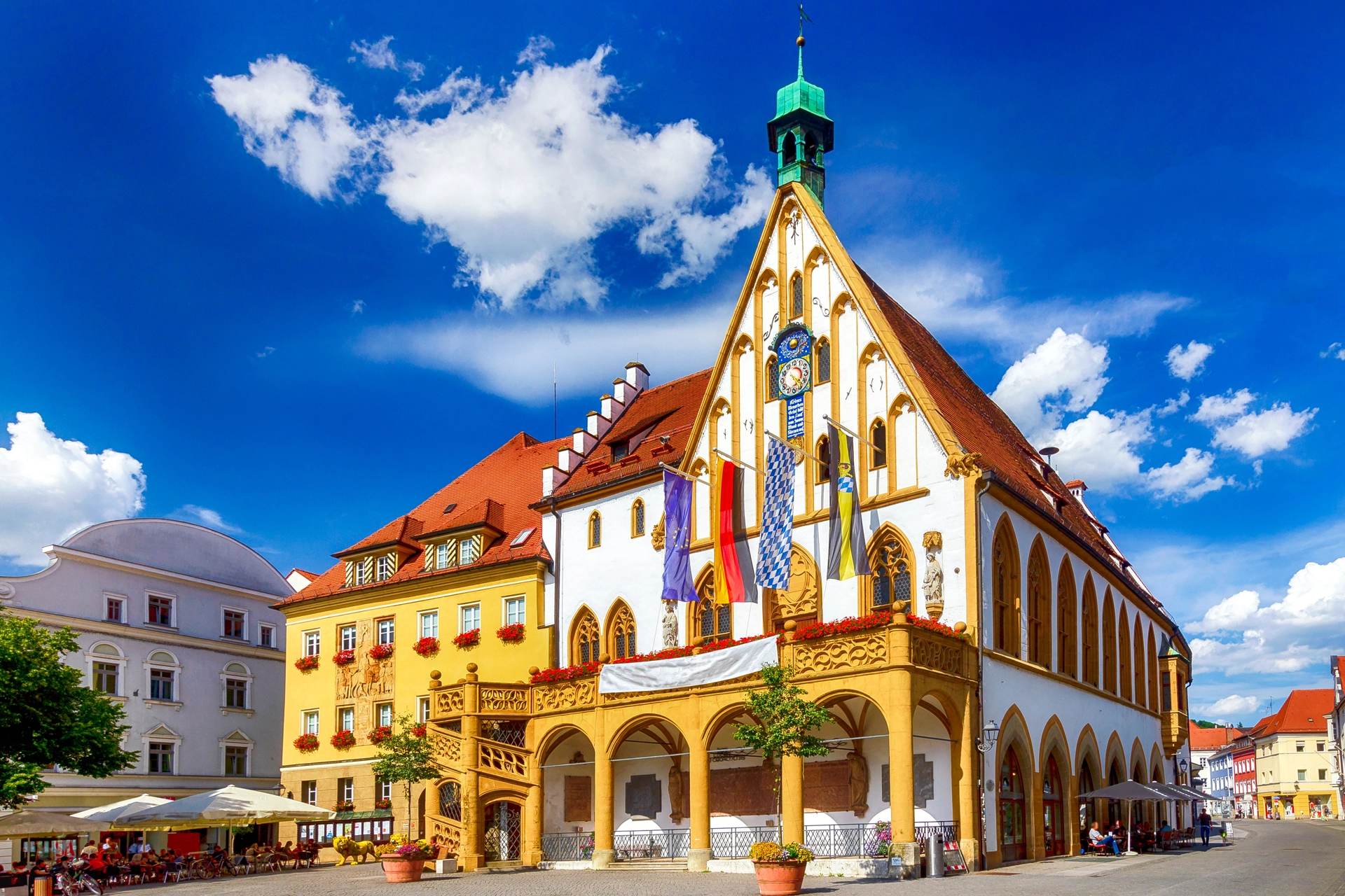 Stadtansicht von Amberg