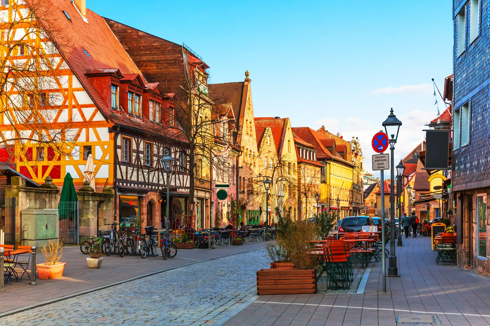 Stadtansicht von Fürth.