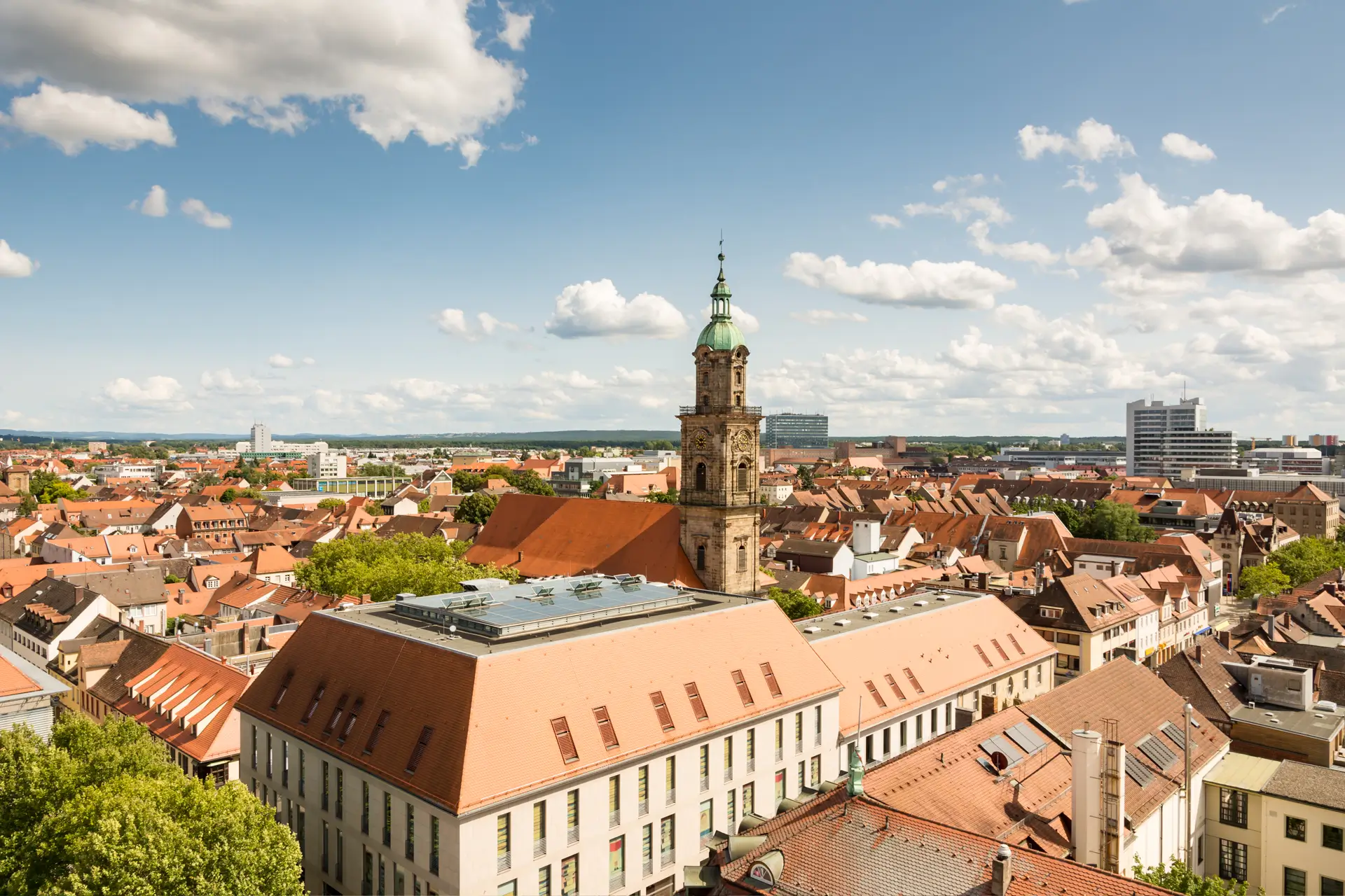 Stadtansicht Erlangen