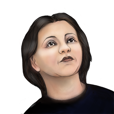 Illustration Porträt Maria Clara Eimmart