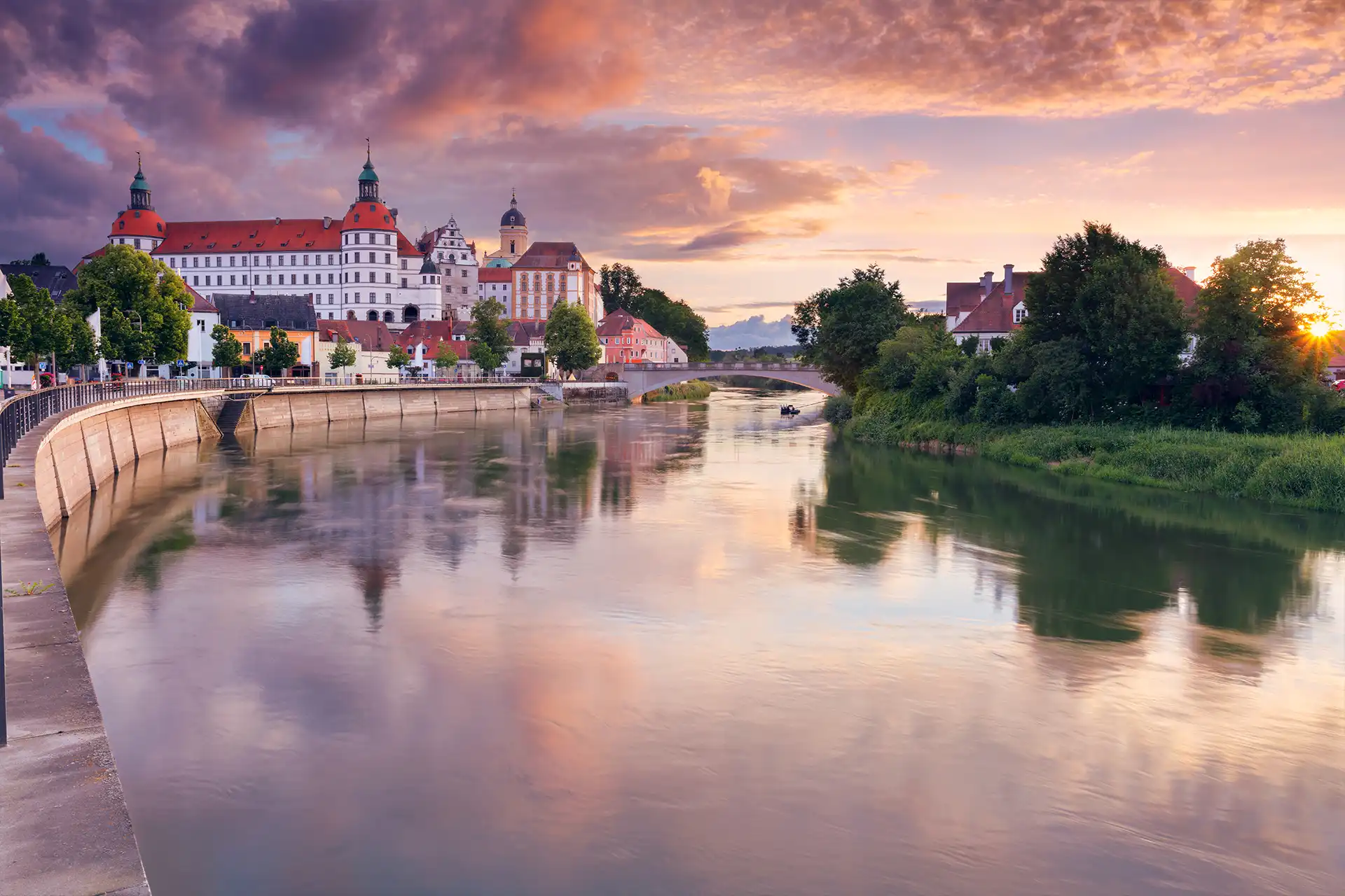 Stadtansicht Neuburg an der Donau