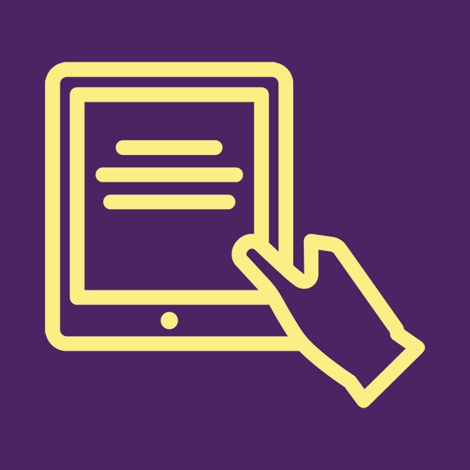 Icon für Tablet